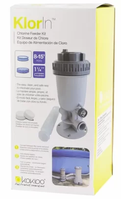 Kokido Inline Chloordoseersluis (1,25" / 32 Mm Aansluiting) -Zwembadapparatuur Winkel 10074 3