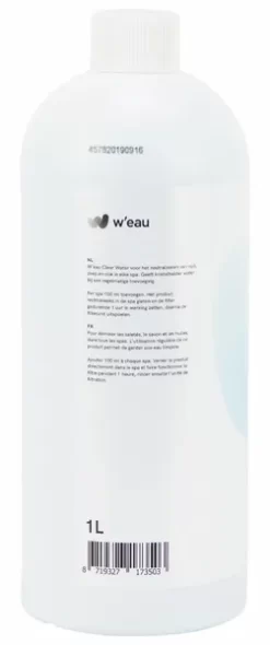 W'eau Clear Water Vlokmiddel - 1 Liter -Zwembadapparatuur Winkel 11672 2 1