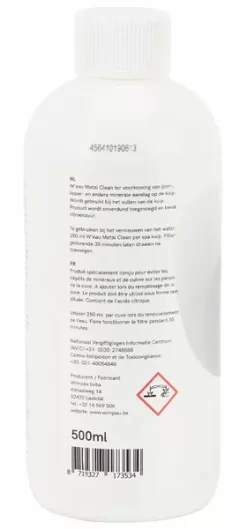W'eau Metal Clean - 500 Ml -Zwembadapparatuur Winkel 11674 2 1