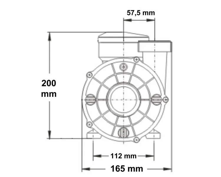 LX WTC 50M Spa Circulatiepomp 0,33 PK 10 LX WTC 50M Spa Circulatiepomp 0,33 PK - Afbeelding 8