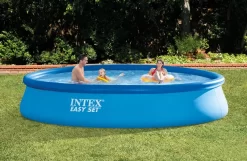 Intex Easy Set Pool - 457 X 84 Cm - Met Filterpomp -Zwembadapparatuur Winkel 28158 02
