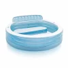 Intex Family Lounge Pool Kinderzwembad 224 X 216 X 76 Cm -Zwembadapparatuur Winkel 57190