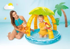 Intex Tropisch Eiland Baby Zwembad 102 X 86 Cm -Zwembadapparatuur Winkel 58417 inuse 2023 300