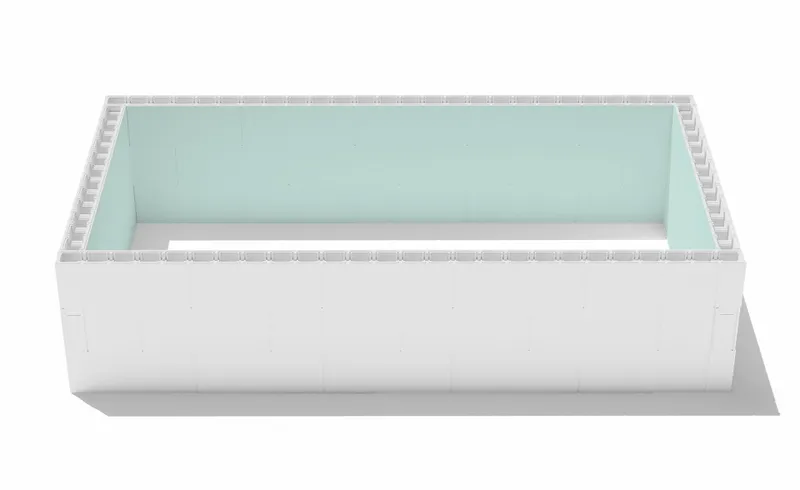 Polystyreen Zwembad Blokkenset High Density - 6,00 X 3,00 X 1,50 M