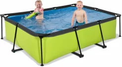 EXIT TOYS EXIT Lime Zwembad - 220 X 150 X 65 Cm - Met Filterpomp -Zwembadapparatuur Winkel 668 1200 exit 30 00 21 40 int 4