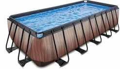 EXIT TOYS EXIT Wood Zwembad - 540 X 250 X 122 Cm - Met Zandfilterpomp En Trap 11 EXIT TOYS EXIT Wood Zwembad - 540 X 250 X 122 Cm - Met Zandfilterpomp En Trap -Zwembadapparatuur Winkel 695 1200 exit 30 27 53 10 int 2