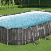 Bestway Power Steel Oval Zwembad - 610 X 366 X 122 Cm - Met Filterpomp En Accessoires -Zwembadapparatuur Winkel 800 1200 5611s 5611r 5133 pr web