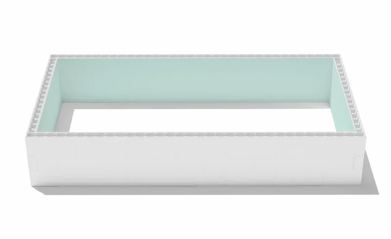 Polystyreen Zwembad Blokkenset High Density - 8,00 X 4,00 X 1,50 M