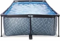 EXIT TOYS EXIT Stone Zwembad - 220 X 150 X 65 Cm - Met Filterpomp 8 EXIT TOYS EXIT Stone Zwembad - 220 X 150 X 65 Cm - Met Filterpomp -Zwembadapparatuur Winkel 832 1200 exit 30 00 21 00 int 2
