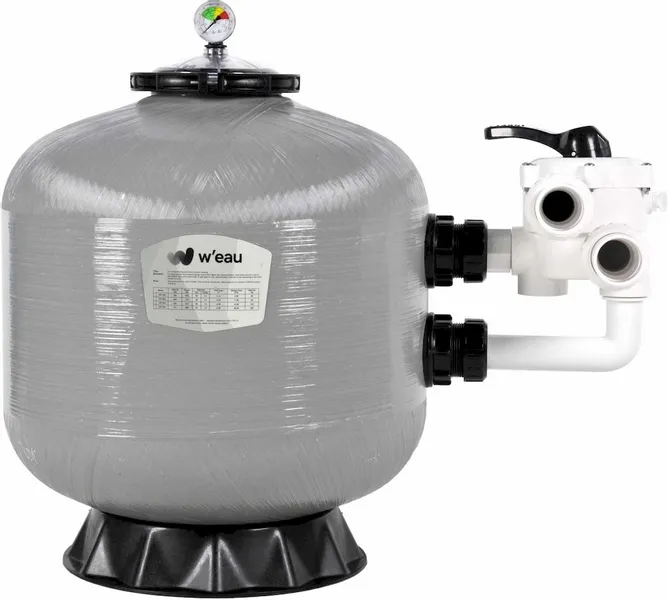 W'eau SPP-450 Polyester Versterkt Side Mount Zandfilter 8m³ 3 W'eau SPP-450 Polyester Versterkt Side Mount Zandfilter 8m³