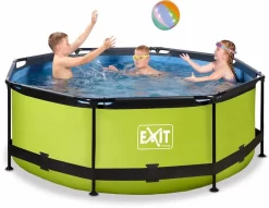 EXIT TOYS EXIT Lime Zwembad - 244 X 76 Cm - Met Filterpomp -Zwembadapparatuur Winkel 900 1161 exit 30 12 08 40 int 3