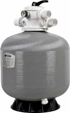 W'eau TPP-500 Polyester Versterkt Top Mount Zandfilter 12m³ 9 W'eau TPP-500 Polyester Versterkt Top Mount Zandfilter 12m³ -Zwembadapparatuur Winkel 900 561 top mount fiberglass filter2 1
