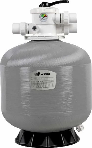 W'eau TPP-500 Polyester Versterkt Top Mount Zandfilter 12m³ 3 W'eau TPP-500 Polyester Versterkt Top Mount Zandfilter 12m³