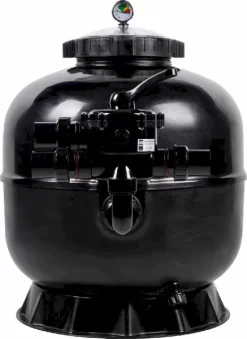 W'eau SPO-650 Polyester Side Mount Zandfilter 16m³ -Zwembadapparatuur Winkel 900 655 sidemount fullyblack 3