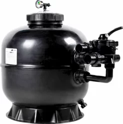 W'eau SPO-500 Polyester Side Mount Zandfilter 10m³ -Zwembadapparatuur Winkel 900 892 sidemount fullyblack 2