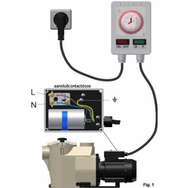 Starline Timersysteem Voor Zwembadpomp 5 Starline Timersysteem Voor Zwembadpomp - Afbeelding 3