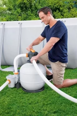 Bestway Flowclear Zandfilterpomp 6,8 M3/u -Zwembadapparatuur Winkel bestway flowclear zandfilterpomp 6 8 m3uur 12