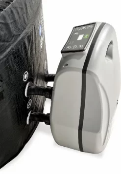 EXIT TOYS EXIT Leather Premium Opbouw Spa - 2-4 Persoons -Zwembadapparatuur Winkel exit leather premium 4 opblaasbare spa motorunit