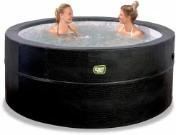 EXIT TOYS EXIT Leather Premium Opbouw Spa - 4-6 Persoons -Zwembadapparatuur Winkel exit leather premium 6 opblaasbare spa sfeer 2