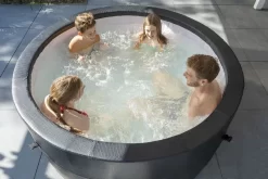 EXIT TOYS EXIT Leather Premium Opbouw Spa - 4-6 Persoons -Zwembadapparatuur Winkel exit leather premium 6 opblaasbare spa sfeer tuin 3