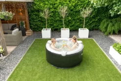EXIT TOYS EXIT Silver Classic Opblaasbare Spa - 3 Persoons -Zwembadapparatuur Winkel exit silver classic opblaasbare spa 3 persoons in tuin sfeer boven