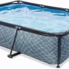 EXIT TOYS EXIT Stone Zwembad - 300 X 200 X 65 Cm - Met Filterpomp -Zwembadapparatuur Winkel exit stone zwembad