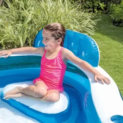 Intex Family Lounge Pool Kinderzwembad 229 X 229 X 66 Cm -Zwembadapparatuur Winkel family lounge pool 4