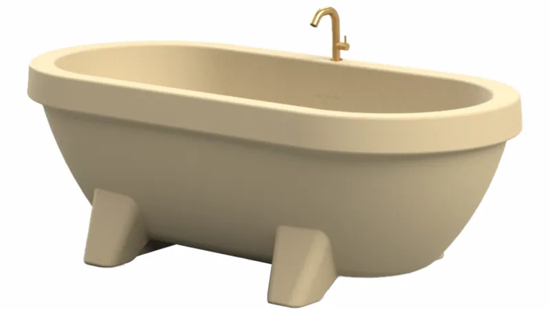 Gardentub Tuinbad - Geel 6 Gardentub Tuinbad - Geel - Afbeelding 4