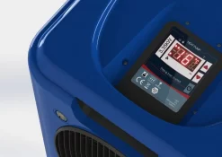 Duratech Hot Splash HS40 Zwembad Warmtepomp - 3,75kW -Zwembadapparatuur Winkel hot splash 35kw display