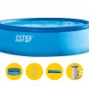 Intex Easy Set Pool - 457 X 107 Cm - Met Filterpomp En Accessoires -Zwembadapparatuur Winkel intex easy set pool 457 x 107 cm met filterpomp en accessoires