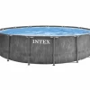 Intex Prism Frame Pool Greywood - 457 X 122 Cm – Met Filterpomp En Accessoires 1 Intex Prism Frame Pool Greywood - 457 X 122 Cm – Met Filterpomp En Accessoires -Zwembadapparatuur Winkel intex prism frame pool greywood 457 x 122 cm met filterpomp en accessoires