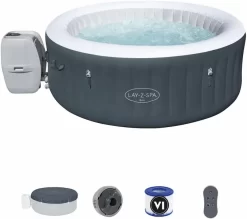 Bestway Lay-Z Spa Bali AirJet Opblaasbare Spa - 4 Persoons -Zwembadapparatuur Winkel lay z spa bali airjet opblaasbare spa 4 persoons 1