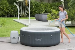 Bestway Lay-Z Spa Bali AirJet Opblaasbare Spa - 4 Persoons -Zwembadapparatuur Winkel lay z spa bali airjet opblaasbare spa 4 persoons 25