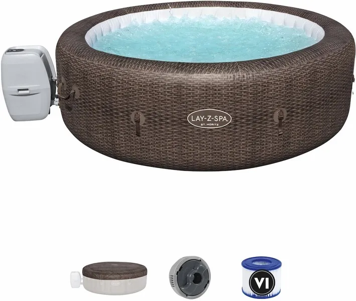 Bestway Lay-Z Spa St. Moritz AirJet Opblaasbare Spa - 7 Persoons - Afbeelding 16