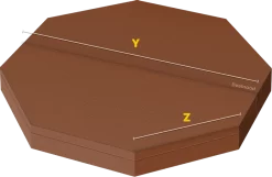 Spa Cover Tot 240 Cm - Model 3