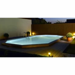 Gardipool Oblong 8.10 X 4.60 X 1.46 M Houten Zwembad -Zwembadapparatuur Winkel oblong5 4
