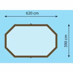Gardipool Oblong 6.20 X 3.90 X 1.46 M Houten Zwembad 15 Gardipool Oblong 6.20 X 3.90 X 1.46 M Houten Zwembad -Zwembadapparatuur Winkel oblong6 2
