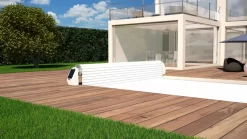 Open Solar Energy Automatisch Oprolsysteem - Tot 5,5 Meter - Zand -Zwembadapparatuur Winkel open solar2 ambiance 2