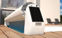 Open Solar Energy Automatisch Oprolsysteem - Tot 4 Meter - Wit -Zwembadapparatuur Winkel open solar2 detail