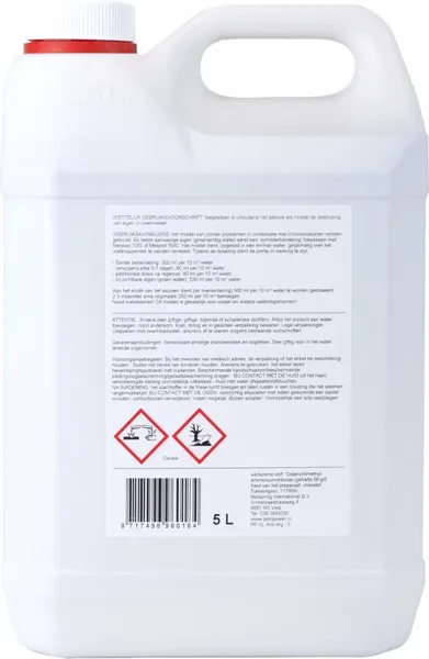 Pool Power Anti Alg - 5 Liter 5 Pool Power Anti Alg - 5 Liter - Afbeelding 3