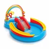 Intex Rainbow Ring Play Center Kinderzwembad 297 X 193 X 135 Cm -Zwembadapparatuur Winkel rainbow ring play center