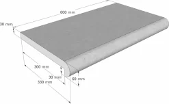 Scandi Roc Napoli Randtegel - Kashmir Cream -Zwembadapparatuur Winkel scandi roc napoli randtegel afmetingen 2