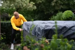 W'eau Spa Cover Beschermhoes - 210 X 210 Cm -Zwembadapparatuur Winkel spacover beschermhoes 3 1 1