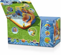Bestway H2OGO! Super Speedway Mega Waterpark 33 Bestway H2OGO! Super Speedway Mega Waterpark -Zwembadapparatuur Winkel speedway 11