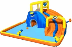 Bestway H2OGO! Super Speedway Mega Waterpark 19 Bestway H2OGO! Super Speedway Mega Waterpark -Zwembadapparatuur Winkel speedway 2