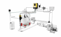 Sugar Valley Hidrolife Sal22 Zoutelektrolyse (tot 110 M3) -Zwembadapparatuur Winkel sugar valley hidrolife installatie 1