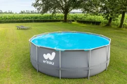 W'eau Steel Frame Zwembad - 427 X 122 Cm - Met Filterpomp En Accessoires -Zwembadapparatuur Winkel w eau zwembad noppenfolie
