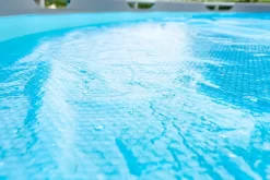 W'eau Steel Frame Zwembad - 427 X 122 Cm - Met Filterpomp En Accessoires -Zwembadapparatuur Winkel w eau zwembad noppenfolie detail