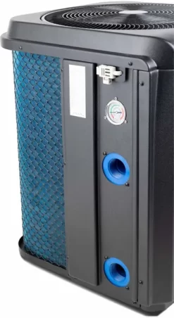 W'eau Vertical Full Inverter Zwembad Warmtepomp - 6 KW -Zwembadapparatuur Winkel warmtepomp zwart 4 5