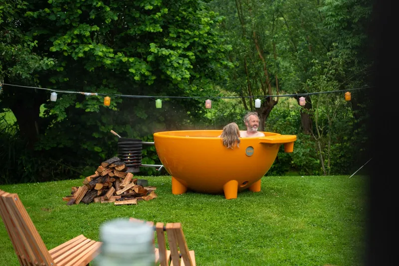 Weltevree Dutchtub Original Houtgestookte Hottub - 4 Personen - Groen 8 Weltevree Dutchtub Original Houtgestookte Hottub - 4 Personen - Groen - Afbeelding 6